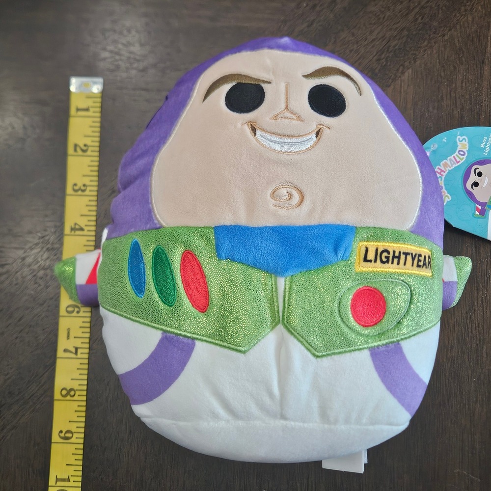 Squishmallow Buzz Lightyear Plush NEW Pixar Toy Story Space Ranger Disneyana - Picture 2 of 9